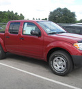 nissan frontier 2012 red s gasoline 6 cylinders 2 wheel drive automatic 33884