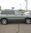 toyota highlander 2006 lt  green suv gasoline 6 cylinders all whee drive automatic with overdrive 55811