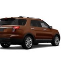 ford explorer 2012 brown suv limited gasoline 6 cylinders 2 wheel drive shiftable automatic 77388