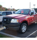ford f 150 2008 red pickup truck xl gasoline 6 cylinders 2 wheel drive automatic with overdrive 08902