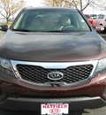 kia sorento 2012 dk  red suv lx gasoline 6 cylinders front wheel drive 6 speed automatic 43228