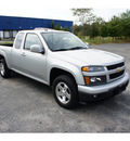 chevrolet colorado 2010 silver pickup truck lt gasoline 4 cylinders 2 wheel drive automatic with overdrive 07712