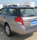 subaru outback 2008 silver wagon 2 5 gasoline 4 cylinders all whee drive automatic 77037