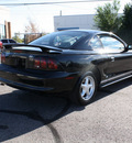 ford mustang 1998 black coupe gasoline v6 rear wheel drive 5 speed manual 80229