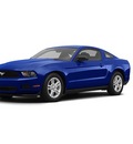 ford mustang 2012 dk  blue coupe gasoline 6 cylinders rear wheel drive 6 speed automatic 77388