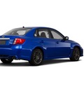 subaru impreza wrx 2011 blue sedan gasoline 4 cylinders all whee drive 5 speed manual 55420