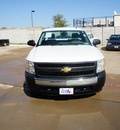 chevrolet silverado 1500 2008 white pickup truck work truck gasoline 6 cylinders 2 wheel drive automatic 76108