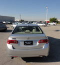 acura tsx 2011 silver moon sedan tech gasoline 4 cylinders front wheel drive automatic with overdrive 60462