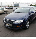 volkswagen passat 2006 blue sedan 2 0t gasoline 4 cylinders front wheel drive automatic with overdrive 08902