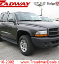 dodge durango 2003 dk  gray suv sxt gasoline 8 cylinders 4 wheel drive automatic with overdrive 45840