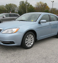 chrysler 200 2012 lt  blue sedan touring gasoline 4 cylinders front wheel drive automatic 45840