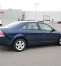 ford fusion 2007 blue sedan i 4 se gasoline 4 cylinders front wheel drive automatic 56001