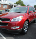 chevrolet traverse 2012 red lt gasoline 6 cylinders front wheel drive automatic 27591