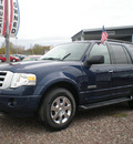 ford expedition 2008 blue suv xlt gasoline 8 cylinders 4 wheel drive automatic with overdrive 13212