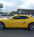 chevrolet camaro 2012 yellow coupe lt gasoline 6 cylinders rear wheel drive automatic 27330