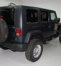 jeep wrangler unlimited 2008 blue suv rubicon gasoline 6 cylinders 4 wheel drive not specified 91731