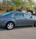 chevrolet malibu hybrid 2008 gray sedan hybrid 4 cylinders front wheel drive automatic 55318