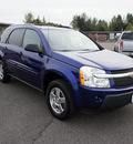 chevrolet equinox 2005 dk  blue suv lt gasoline 6 cylinders all whee drive automatic 98371