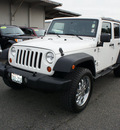 jeep wrangler unlimited 2007 white suv x gasoline 6 cylinders 4 wheel drive automatic with overdrive 98371