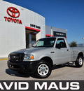 ford ranger 2008 silver pickup truck gasoline 4 cylinders 2 wheel drive automatic 32771
