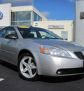 pontiac g6 2008 silver sedan gasoline 6 cylinders front wheel drive automatic 46410