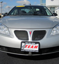 pontiac g6 2008 silver sedan gasoline 6 cylinders front wheel drive automatic 46410