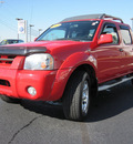 nissan frontier 2001 red sc gasoline 6 cylinders rear wheel drive automatic with overdrive 46410
