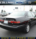 toyota camry 1999 black sedan le v6 gasoline 6 cylinders front wheel drive automatic 98632