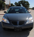 pontiac g6 2007 gray sedan gasoline 4 cylinders front wheel drive automatic 76087