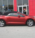 mitsubishi eclipse spyder 2009 red gs gasoline 4 cylinders front wheel drive automatic 33884
