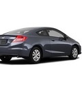honda civic 2012 dk  gray coupe lx gasoline 4 cylinders front wheel drive 5 speed automatic 98632