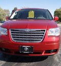 chrysler town and country 2008 red van touring dvd system gasoline 6 cylinders front wheel drive automatic 61008