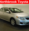 toyota corolla 2010 silver sedan le gasoline 4 cylinders front wheel drive automatic 60062
