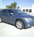 toyota venza 2011 lt  blue fwd 4cyl gasoline 4 cylinders front wheel drive automatic 75503