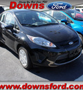 ford fiesta 2012 black hatchback se gasoline 4 cylinders front wheel drive automatic with overdrive 08753