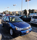 ford focus 2008 lt  blue sedan ses gasoline 4 cylinders front wheel drive automatic with overdrive 60546