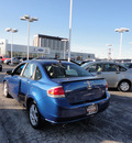 ford focus 2008 lt  blue sedan ses gasoline 4 cylinders front wheel drive automatic with overdrive 60546
