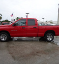 dodge ram pickup 1500 2005 red pickup truck slt gasoline 8 cylinders rear wheel drive automatic 33157