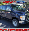 ford econoline cargo 2012 dk  blue van e 250 flex fuel 8 cylinders rear wheel drive automatic with overdrive 08753