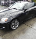 lexus is 350c 2010 black convertable automatic 07513