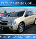 chevrolet equinox 2005 gold suv ls gasoline 6 cylinders all whee drive automatic 13350