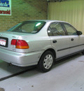 honda civic 1998 silver sedan lx gasoline 4 cylinders front wheel drive automatic 44883