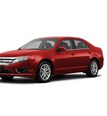ford fusion 2012 red sedan sel gasoline 4 cylinders front wheel drive 6 speed automatic 46168
