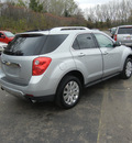 chevrolet equinox 2011 silver suv ltz flex fuel 6 cylinders all whee drive 6 speed automatic 55391