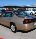 chevrolet impala 2005 tan sedan gasoline 6 cylinders front wheel drive automatic 76087