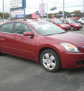 nissan altima 2008 red sedan gasoline 4 cylinders front wheel drive automatic 13212