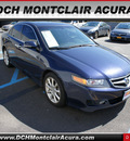 acura tsx 2006 dk  blue sedan gasoline 4 cylinders front wheel drive automatic 07044