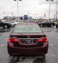 acura tsx 2011 basque red sedan tech gasoline 4 cylinders front wheel drive automatic with overdrive 60462