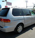 honda odyssey 2002 silver van ex l gasoline 6 cylinders front wheel drive automatic 92882