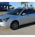 ford focus 2010 silver sedan ses gasoline 4 cylinders front wheel drive automatic with overdrive 77065